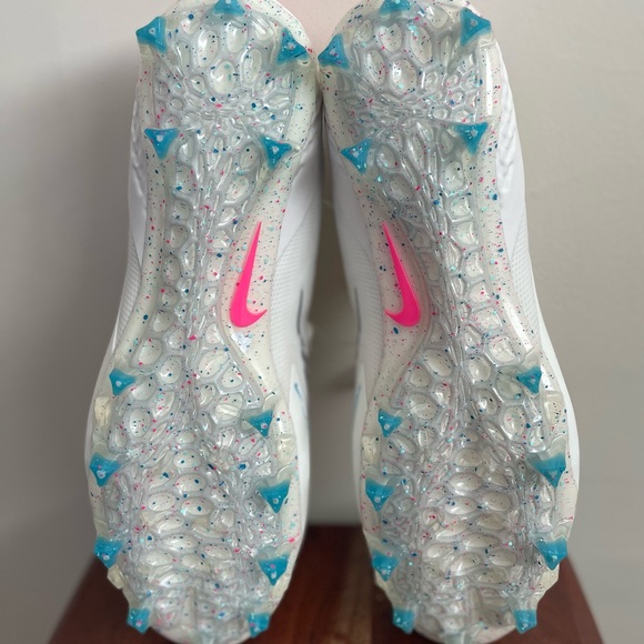 Nike Alpha Huarache 8 Pro Lacrosse White Cleats CW4439-116 Men's Size 12 - Picture 8 of 8